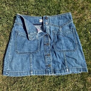 Free People Denim Skirt for Fall
